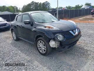 2015 Nissan Juke S with VIN JN8AF5MR4FT501252, listed as a IAAI auction lot 41979257 with 121,264 mi miles. Bid and sale history available at carsss.com. Image 1.