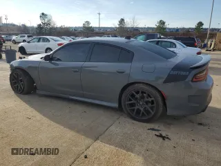 2019 Dodge Charger R/T with VIN 2C3CDXCT8KH588555, listed as a Copart auction lot 46393635 with 82,169 mi miles and Salvage Title. Bid and sale history available at carsss.com. Image 2.