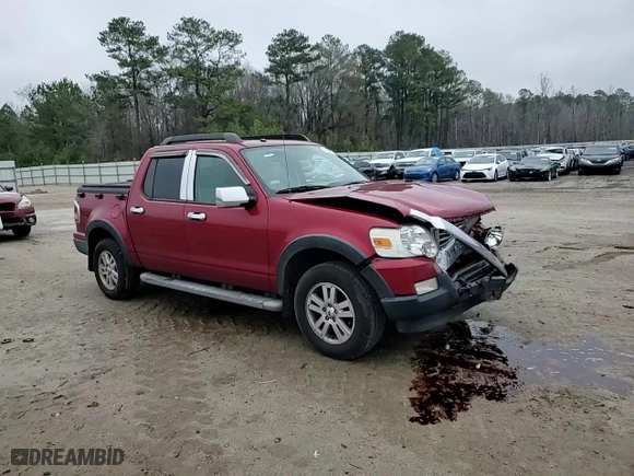 2007 Ford Explorer Sport Trac XLT with VIN 1FMEU31K67UA46538, listed as a Copart auction lot 45928175 with 0 mi miles and Salvage Title. Bid and sale history available at carsss.com. Image 10.