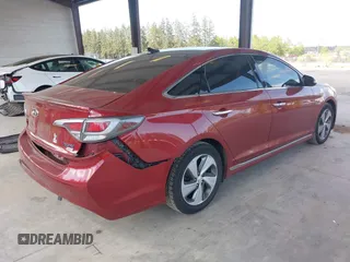 2017 Hyundai Sonata Limited with VIN KMHE34L38HA064461, listed as a IAAI auction lot 42160640 with 98,771 mi miles and . Bid and sale history available at DreamBid. Image 4.