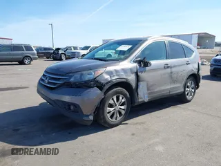2012 Honda CR-V EX-L with VIN 5J6RM4H78CL017629, listed as a IAAI auction lot 41781636 with 212,279 mi miles. Bid and sale history available at carsss.com. Image 6.