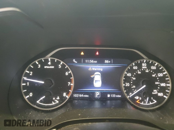 2017 Nissan Maxima SV with VIN 1N4AA6AP9HC394789, listed as a Copart auction lot 61909625 with 102,164 mi miles and Salvage title. Bid and sale history available at DreamBid. Image 9.
