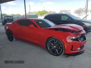 2021 Chevrolet Camaro 1LT with VIN 1G1FB1RS9M0123471, listed as a Copart auction lot 56180435 with 24,703 mi miles and Salvage title. Bid and sale history available at DreamBid. Image 4.