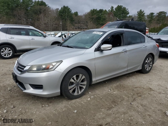 2014 Honda Accord Sedan LX with VIN 1HGCR2F31EA182973, listed as a Copart auction lot 52952255 with 172,081 mi miles and Clean Title. Bid and sale history available at carsss.com. Image 1.
