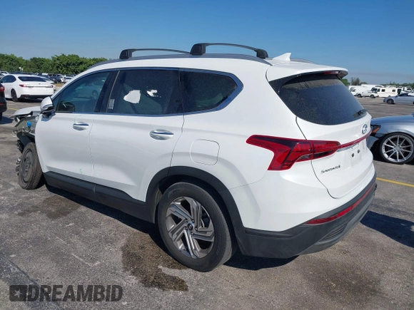 2023 Hyundai Santa Fe SEL with VIN 5NMS24AJ4PH485626, listed as a IAAI auction lot 41757161 with 26,591 mi miles. Bid and sale history available at carsss.com. Image 3.