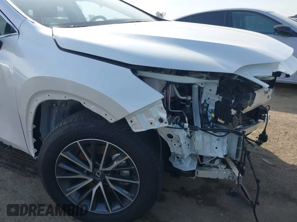 2025 Lexus NX with VIN JTJGKCEZ1S5025350, listed as a IAAI auction lot 41465412 with 10,420 mi miles. Bid and sale history available at carsss.com. Image 6.