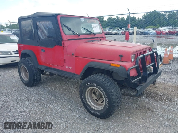 1991 Jeep Wrangler with VIN 2J4FY19P7MJ132895, listed as a IAAI auction lot 42541973 with 169,999 mi miles and . Bid and sale history available at DreamBid. Image 1.
