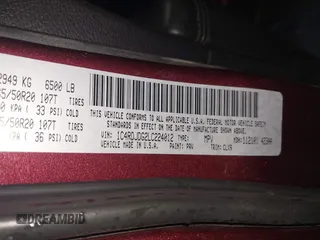 2020 Dodge Durango GT Plus z VIN 1C4RDJDG2LC224012, wystawiony jako IAAI lot #42451079 z przebiegiem 101 241 mil mil oraz . Historia ofert i sprzedaży dostępna na DreamBid. Obrazek 9.