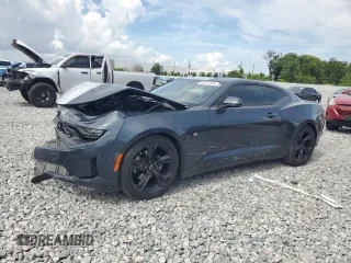 2020 Chevrolet Camaro 1LT with VIN 1G1FB1RS1L0114830, listed as a Copart auction lot 62371485 with 56,242 mi miles and Salvage title. Bid and sale history available at DreamBid. Image 1.