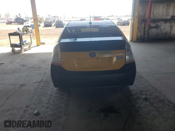 2010 Toyota Prius II with VIN JTDKN3DU3A0215883, listed as a Copart auction lot 55055345 with 318,216 mi miles and Clean Title. Bid and sale history available at carsss.com. Image 6.