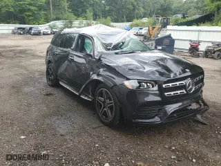 2020 Mercedes-Benz GLS with VIN 4JGFF5KEXLA091660, listed as a Copart auction lot 70963924 with 0 mi miles and Clean Title. Bid and sale history available at carsss.com. Image 4.