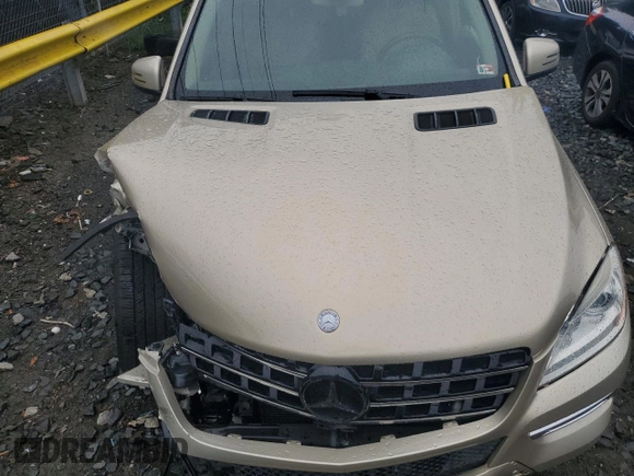 2012 Mercedes-Benz M ML 350 with VIN 4JGDA5HB4CA077935, listed as a Copart auction lot 45930305 with Not Provided miles and Non Repairable. Bid and sale history available at carsss.com. Image 14.