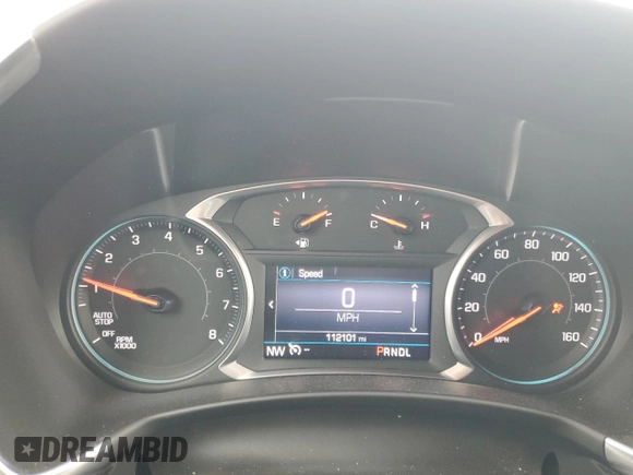 2019 Chevrolet Equinox LT with VIN 2GNAXTEVXK6189537, listed as a Copart auction lot 52856825 with 112,101 mi miles and Salvage title. Bid and sale history available at DreamBid. Image 9.