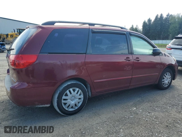 2006 Toyota Sienna CE with VIN 5TDZA23C16S531736, listed as a Copart auction lot 55178755 with 209,823 mi miles and Clean Title. Bid and sale history available at carsss.com. Image 3.