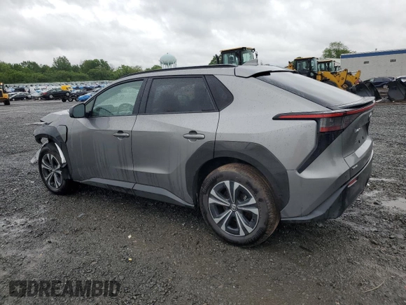 2024 Toyota bZ4X XLE with VIN JTMABACA3RA079406, listed as a Copart auction lot 56758445 with 3,483 mi miles and Salvage title. Bid and sale history available at DreamBid. Image 2.