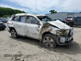 2011 Toyota Highlander Limited with VIN 5TDDK3EH2BS065699, listed as a Copart auction lot 57213085 with 250,015 mi miles and Salvage title. Bid and sale history available at DreamBid. Image 4.