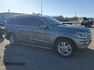 2016 Mercedes-Benz GL with VIN 4JGDF6EE3GA696635, listed as a Copart auction lot 88539985 with 74,689 mi miles and Salvage Title. Bid and sale history available at carsss.com. Image 4.