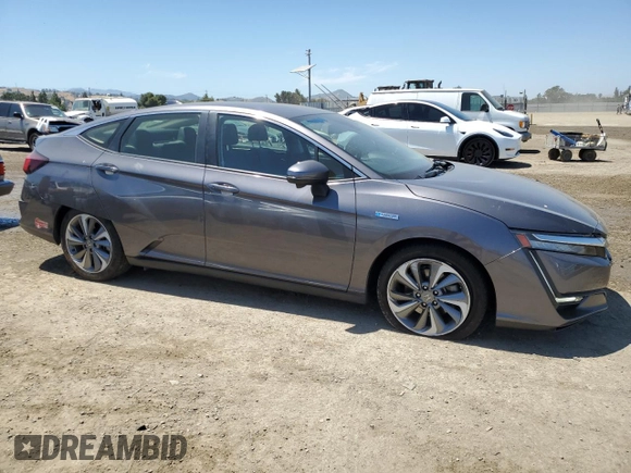 2018 Honda Clarity Plug-In Hybrid with VIN JHMZC5F17JC017811, listed as a Copart auction lot 58304774 with 54,827 mi miles and Salvage Title. Bid and sale history available at carsss.com. Image 4.