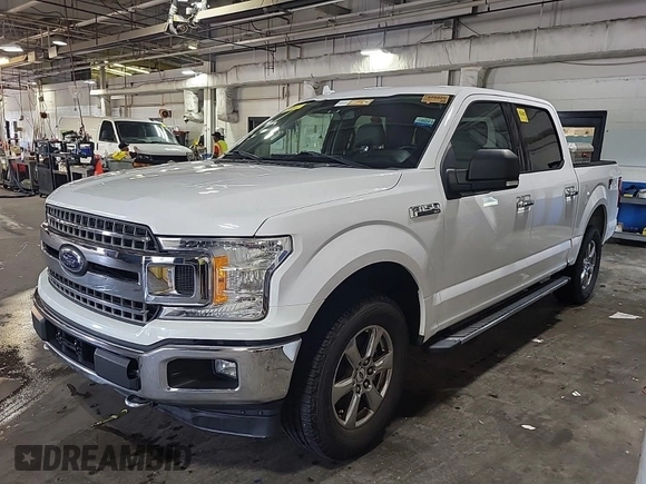 2018 Ford F-150 XL with VIN 1FTEW1EP1JKE55493, listed as a IAAI auction lot 42666714 with 104,452 mi miles and . Bid and sale history available at DreamBid. Image 24.