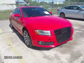 2012 Audi A5 Premium Plus z VIN WAULFAFR7CA027425, wystawiony jako IAAI lot #42270842 z przebiegiem 155 545 mil mil oraz . Historia ofert i sprzedaży dostępna na DreamBid. Obrazek 1.