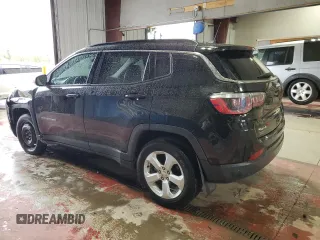 2018 Jeep Compass Latitude with VIN 3C4NJDBB1JT138725, listed as a Copart auction lot 54827685 with 87,526 mi miles and Salvage title. Bid and sale history available at DreamBid. Image 2.