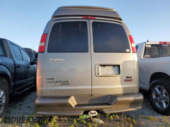 2012 GMC Savana Cargo Van YF7 Upfitter with VIN 1GDS7DC49C1111120, listed as a Copart auction lot 76689004 with 76,889 mi miles and Non Repairable. Bid and sale history available at carsss.com. Image 6.