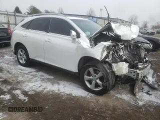 2011 Lexus RX 350 with VIN 2T2BK1BA3BC119969, listed as a Copart auction lot 46165455 with Not Provided miles and Salvage Title. Bid and sale history available at DreamBid. Image 4.