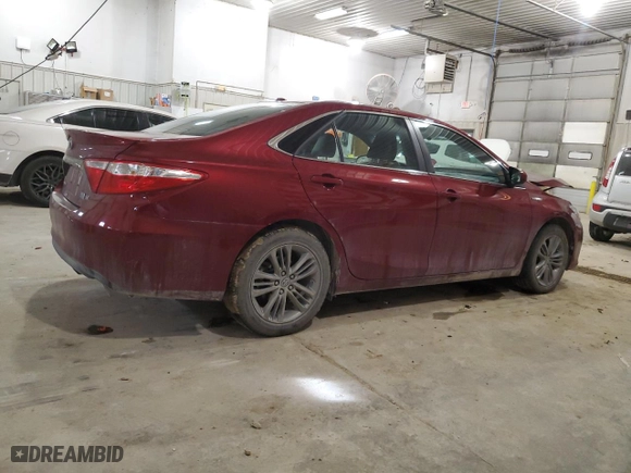 2016 Toyota Camry Hybrid LE with VIN 4T1BD1FK3GU187874, listed as a Copart auction lot 46175315 with NaN miles and Salvage Title. Bid and sale history available at carsss.com. Image 3.