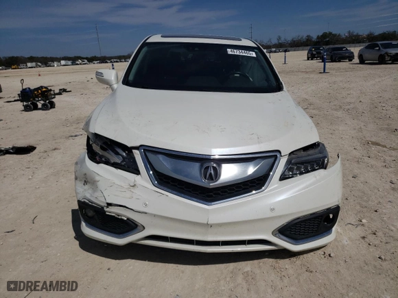 2018 Acura RDX w/Advance Pkg with VIN 5J8TB4H72JL005718, listed as a Copart auction lot 46734465 with 0 mi miles and Salvage Title. Bid and sale history available at carsss.com. Image 5.