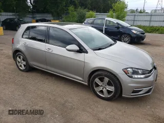 2019 Volkswagen Golf S z VIN 3VWG57AU4KM032408, wystawiony jako Copart lot #59868685 z przebiegiem 65 453 mil mil oraz Czysty tytuł • Clean title. Historia ofert i sprzedaży dostępna na DreamBid. Obrazek 4.