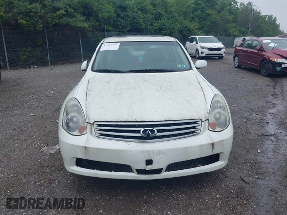 2006 Infiniti G35 z VIN JNKCV51F56M615190, wystawiony jako IAAI lot #42380623 z przebiegiem Nie podano mil oraz . Historia ofert i sprzedaży dostępna na DreamBid. Obrazek 6.