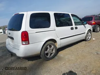2007 Chevrolet Uplander LS Fleet with VIN 1GNDV23137D168275, listed as a IAAI auction lot 41793573 with 237,284 mi miles and . Bid and sale history available at DreamBid. Image 4.