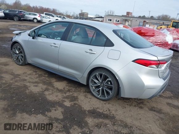 2022 Toyota Corolla SE with VIN 5YFS4MCE2NP108810, listed as a IAAI auction lot 41996376 with 45,701 mi miles and . Bid and sale history available at DreamBid. Image 3.