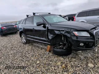 2014 Audi Q5 Premium Plus with VIN WA1CMAFP3EA095354, listed as a Copart auction lot 82421174 with 146,500 mi miles and Salvage title. Bid and sale history available at DreamBid. Image 13.