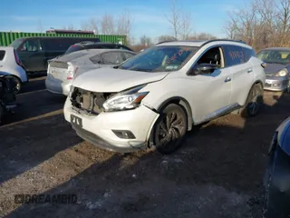 2017 Nissan Murano Platinum z VIN 5N1AZ2MH6HN188216, wystawiony jako IAAI lot #41442736 z przebiegiem 97 429 mil mil oraz . Historia ofert i sprzedaży dostępna na DreamBid. Obrazek 20.