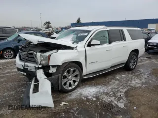 2016 GMC Yukon XL SLE with VIN 1GKS2FKC0GR407923, listed as a Copart auction lot 44704665 with 155,503 mi miles and Clean Title. Bid and sale history available at carsss.com. Image 1.