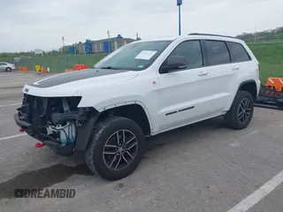 2017 Jeep Grand Cherokee Trailhawk with VIN 1C4RJFLG5HC803400, listed as a IAAI auction lot 42052250 with 108,374 mi miles and . Bid and sale history available at DreamBid. Image 18.