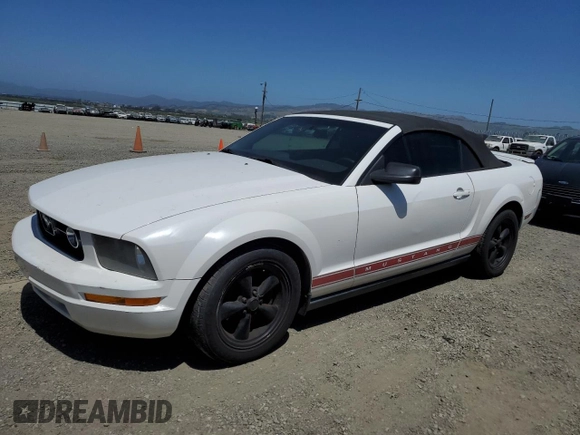 2008 Ford Mustang Deluxe with VIN 1ZVHT84N685115938, listed as a Copart auction lot 55597055 with 158,590 mi miles and Clean title. Bid and sale history available at DreamBid. Image 1.