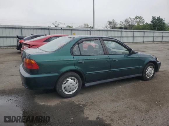 1999 Honda Civic VP z VIN 2HGEJ6619XH585514, wystawiony jako Copart lot #55683885 z przebiegiem 76 596 mil mil oraz Szkoda całkowita • Salvage title. Historia ofert i sprzedaży dostępna na DreamBid. Obrazek 3.