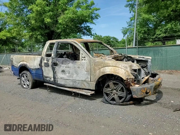 2010 Ford F-150 XL with VIN 1FTEX1EW8AFC27147, listed as a Copart auction lot 63457625 with Not provided miles and Salvage title. Bid and sale history available at DreamBid. Image 12.