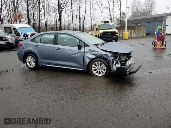 2024 Toyota Corolla LE with VIN 5YFB4MDE7RP112243, listed as a Copart auction lot 51644525 with 6,021 mi miles and Salvage Title. Bid and sale history available at carsss.com. Image 11.