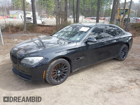 2013 BMW 7 Series 750i xDrive with VIN WBAYB6C59DD223947, listed as a IAAI auction lot 41585255 with Not provided miles and . Bid and sale history available at DreamBid. Image 16.