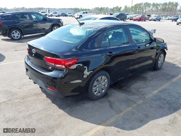 2019 Kia Rio S with VIN 3KPA24AB1KE210638, listed as a IAAI auction lot 41794159 with 88,042 mi miles. Bid and sale history available at carsss.com. Image 4.