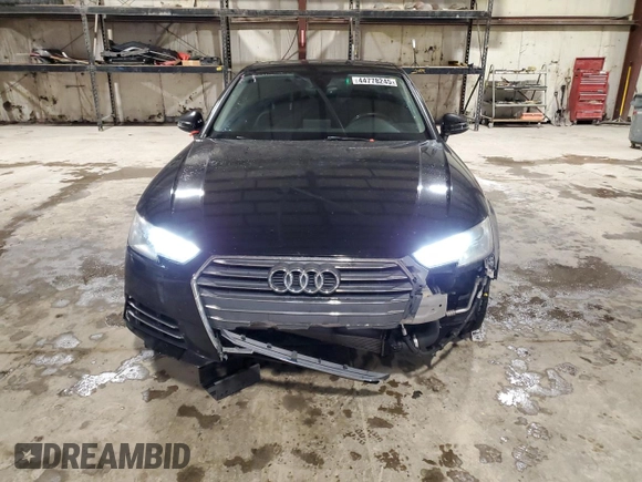 2017 Audi A4 Premium with VIN WAUGNAF42HN058932, listed as a Copart auction lot 44778245 with 124,281 mi miles and Salvage Title. Bid and sale history available at carsss.com. Image 5.