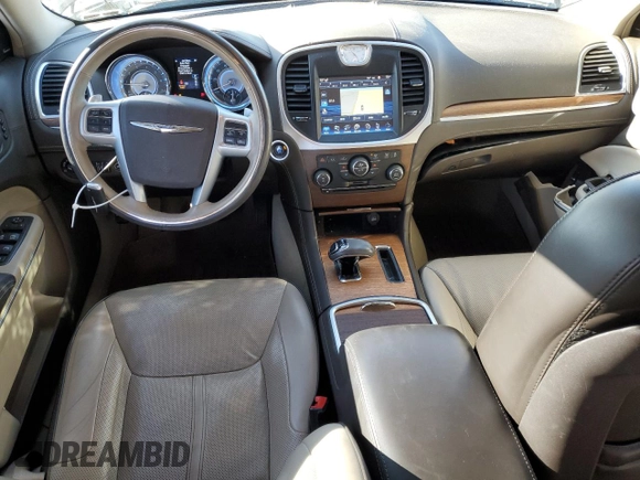 2013 Chrysler 300 Luxury Series with VIN 2C3CCASG8DH591205, listed as a Copart auction lot 42554345 with 101,789 mi miles and Salvage Title. Bid and sale history available at DreamBid. Image 8.