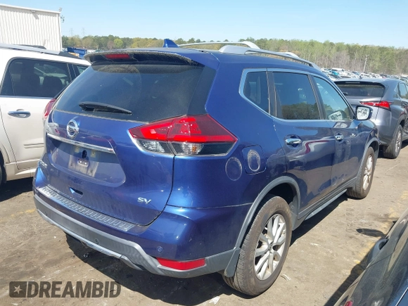 2019 Nissan Rogue SV с VIN KNMAT2MT0KP551258, выставлен на аукционе IAAI как лот 41893887 с пробегом 44 302 миль миль и . История ставок и продаж доступна на DreamBid. Изображение 4.
