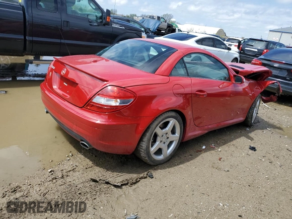 2007 Mercedes-Benz SLK 350 z VIN WDBWK56F77F164557, wystawiony jako Copart lot #55345185 z przebiegiem 38 551 mil mil oraz Czysty tytuł • Clean title. Historia ofert i sprzedaży dostępna na DreamBid. Obrazek 3.