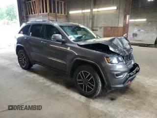 2018 Jeep Grand Cherokee Trailhawk with VIN 1C4RJFLG5JC504494, listed as a Copart auction lot 62953935 with 84,392 mi miles and Salvage title. Bid and sale history available at DreamBid. Image 4.