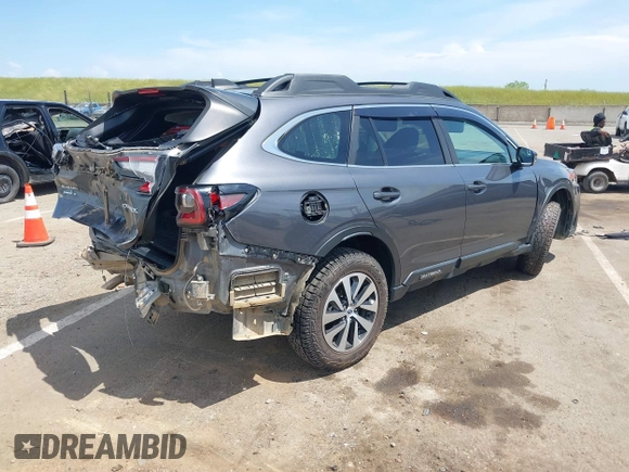 2022 Subaru Outback Premium with VIN 4S4BTADC5N3203624, listed as a IAAI auction lot 42047289 with 50,443 mi miles and . Bid and sale history available at DreamBid. Image 4.