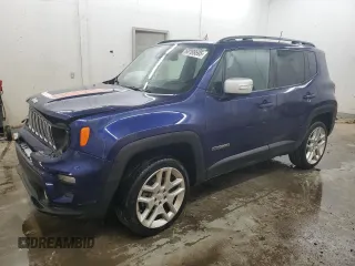 2021 Jeep Renegade Islander with VIN ZACNJDBB9MPM47660, listed as a Copart auction lot 60189595 with 58,757 mi miles and Salvage title. Bid and sale history available at DreamBid. Image 1.